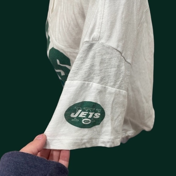 ✨Victoria's Secret PINK Jets MVP oversized jersey tee - Picture 3 of 4